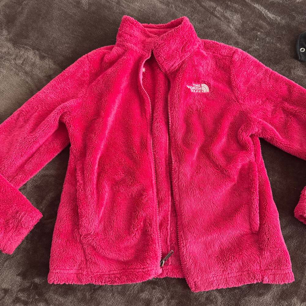 Girls (kids) size medium The North Face Women's Osito Full Zip High Pile Fleece